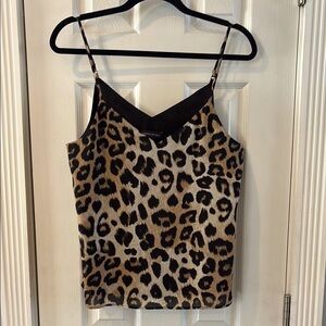 Banana Republic Black and Tan Camisole Top